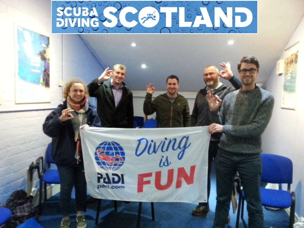 PADI Open Water Class October 2017