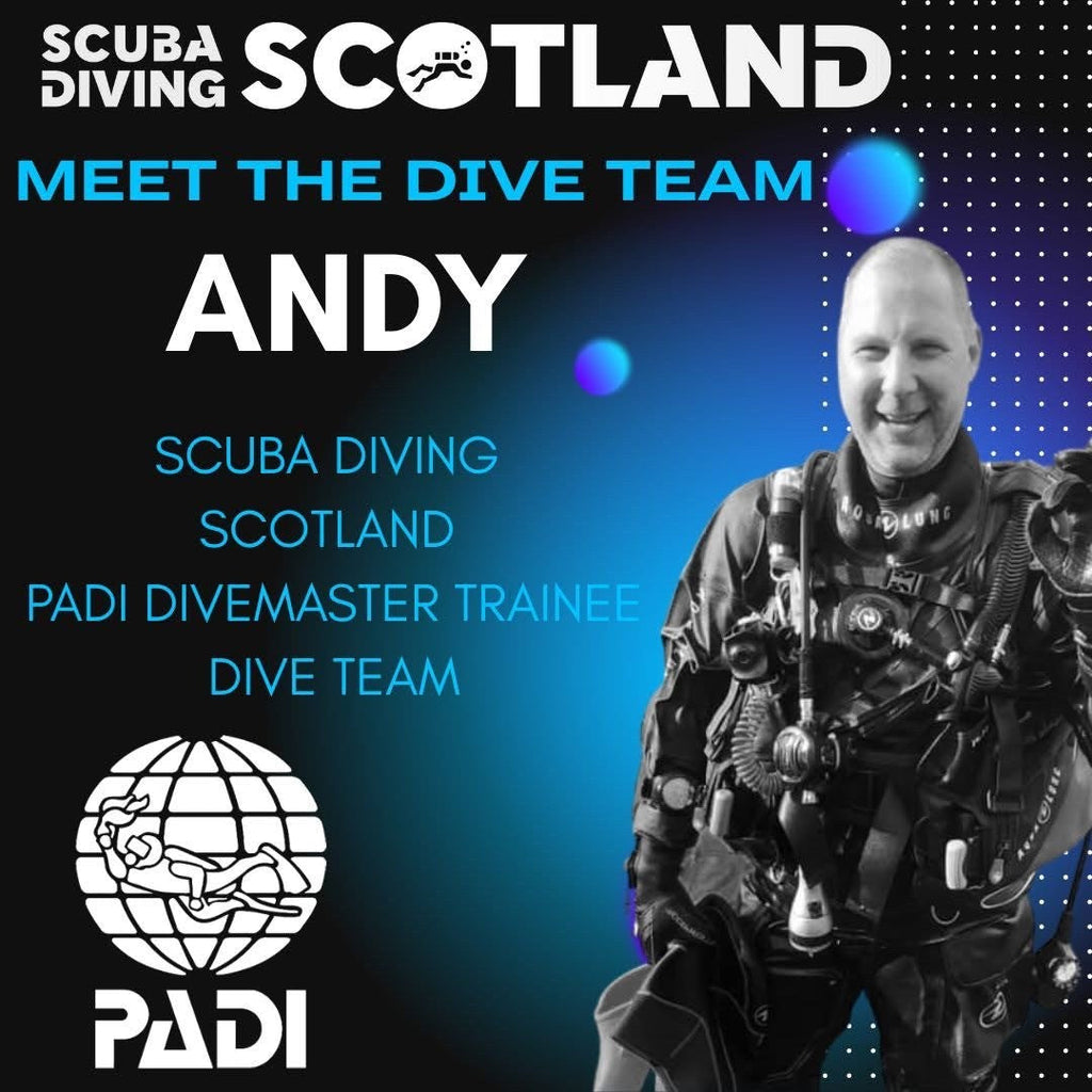 This week on #MeetTheDiveTeamMonday we say hello to Andy! 👋