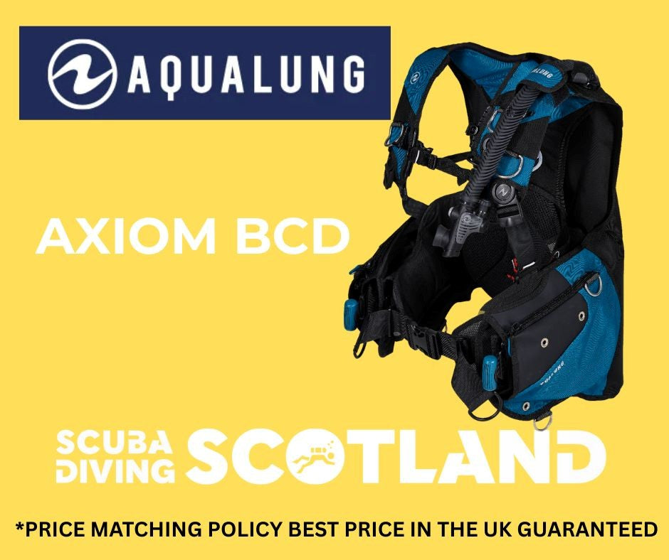 🌟 The Aqualung Axiom BCD is available online AND in-store at Scuba Diving Scotland!
