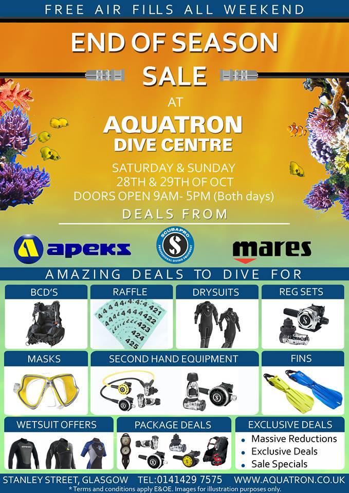 AQUATRON END OF SEASON SALE EXTRAVAGANZA 2017