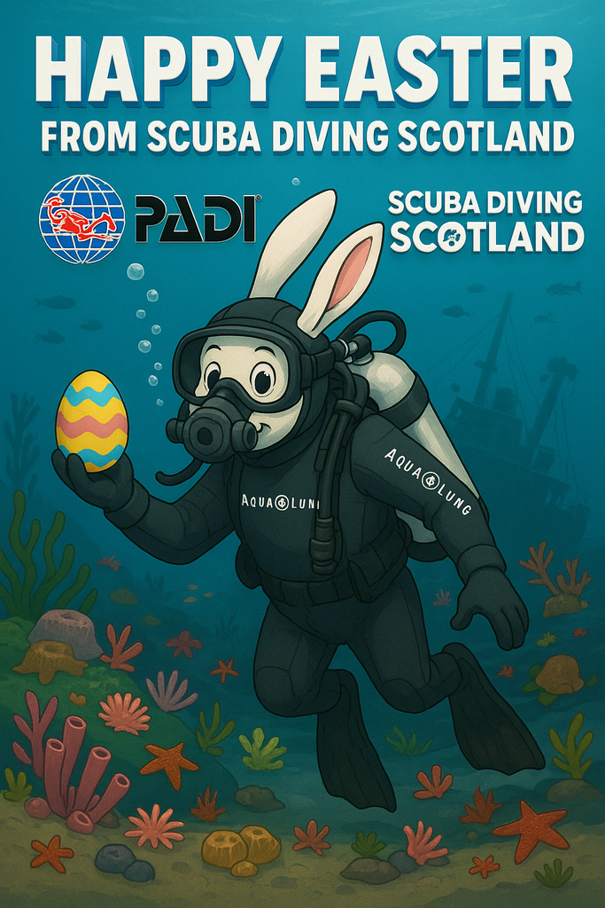 Happy Easter from Scuba Diving Scotland!