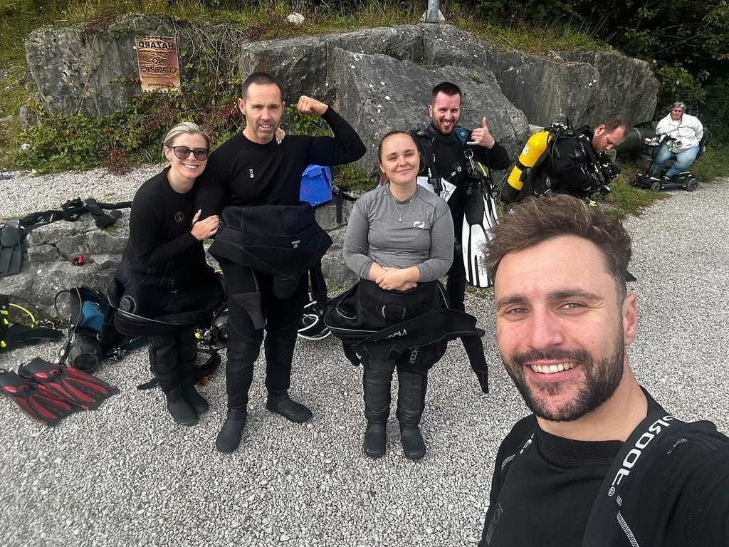 🌊🚤 Another fantastic trip to Capernwray with the Scuba Diving Scotland crew! 🎉
