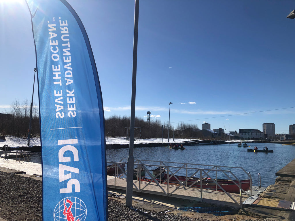 Reason #283 why we love working at Scuba Diving Scotland! 👌😎☀️🏴
