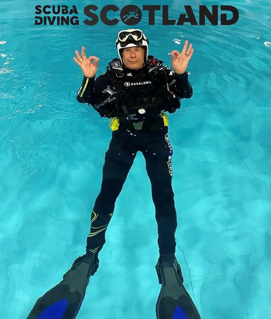 Please welcome the newest member of the Scuba Diving Scotland team Darrell!