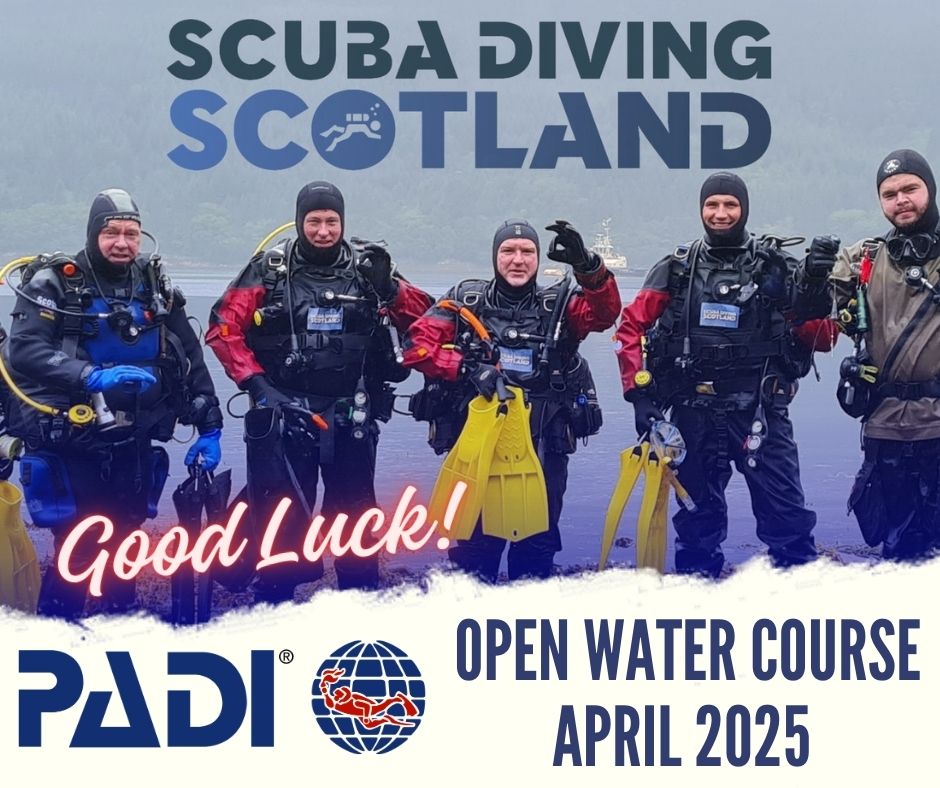 Best of luck to the PADI Open Water April 2025 Course!