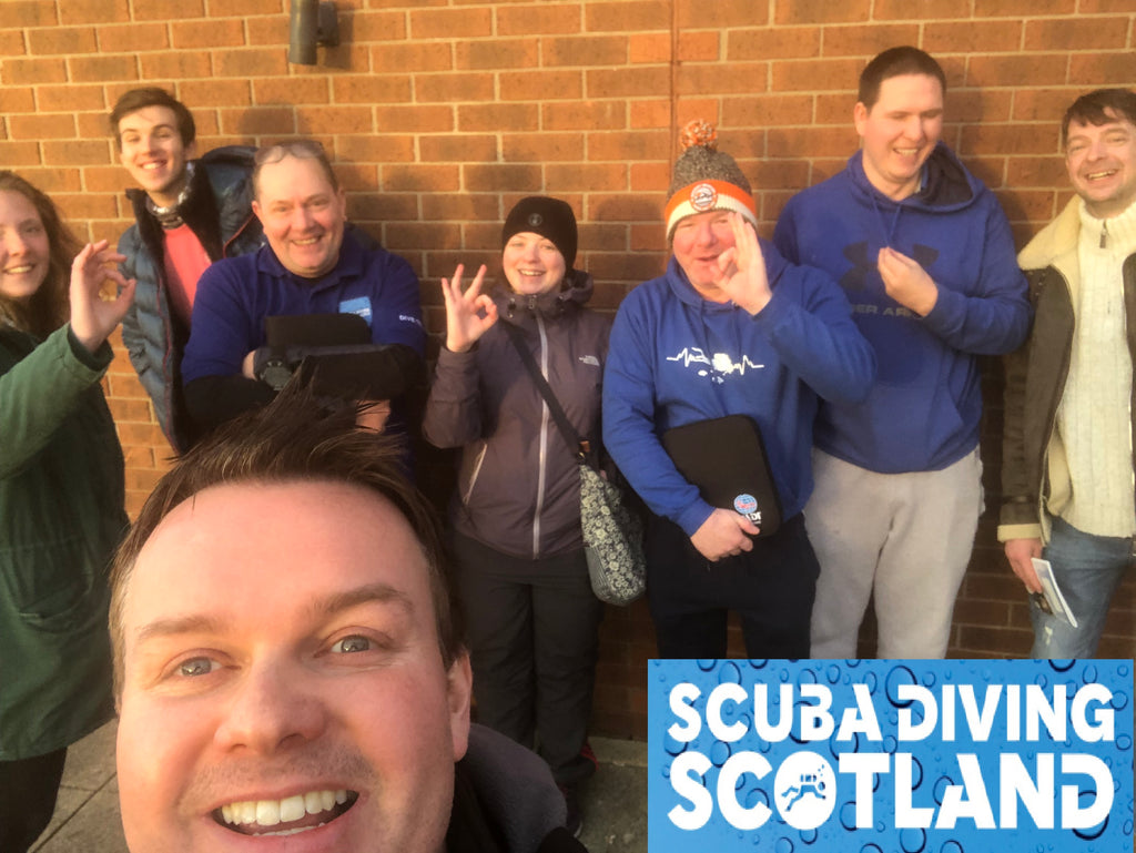 Sunday 21st January 2019 - PADI DLD at The A Frames, Finnart, Loch Long