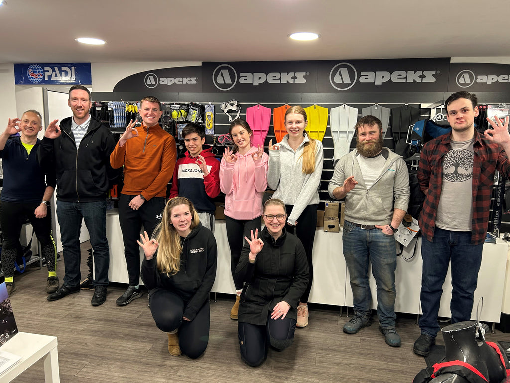 Welcome to the PADI Open Water March 2024 students!