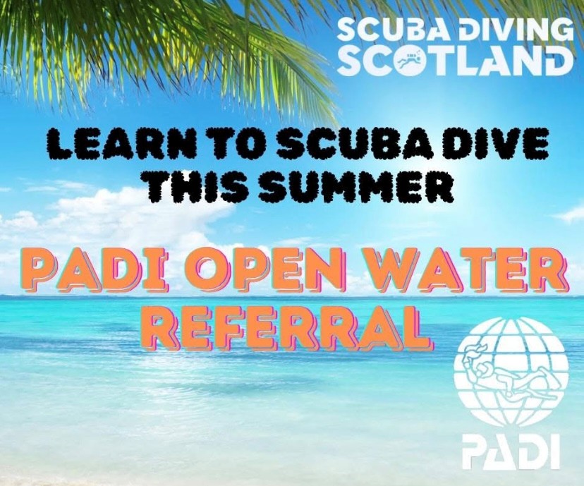 🚨Limited Spaces Available!🚨 OPEN WATER REFERRAL - 7th July 2025