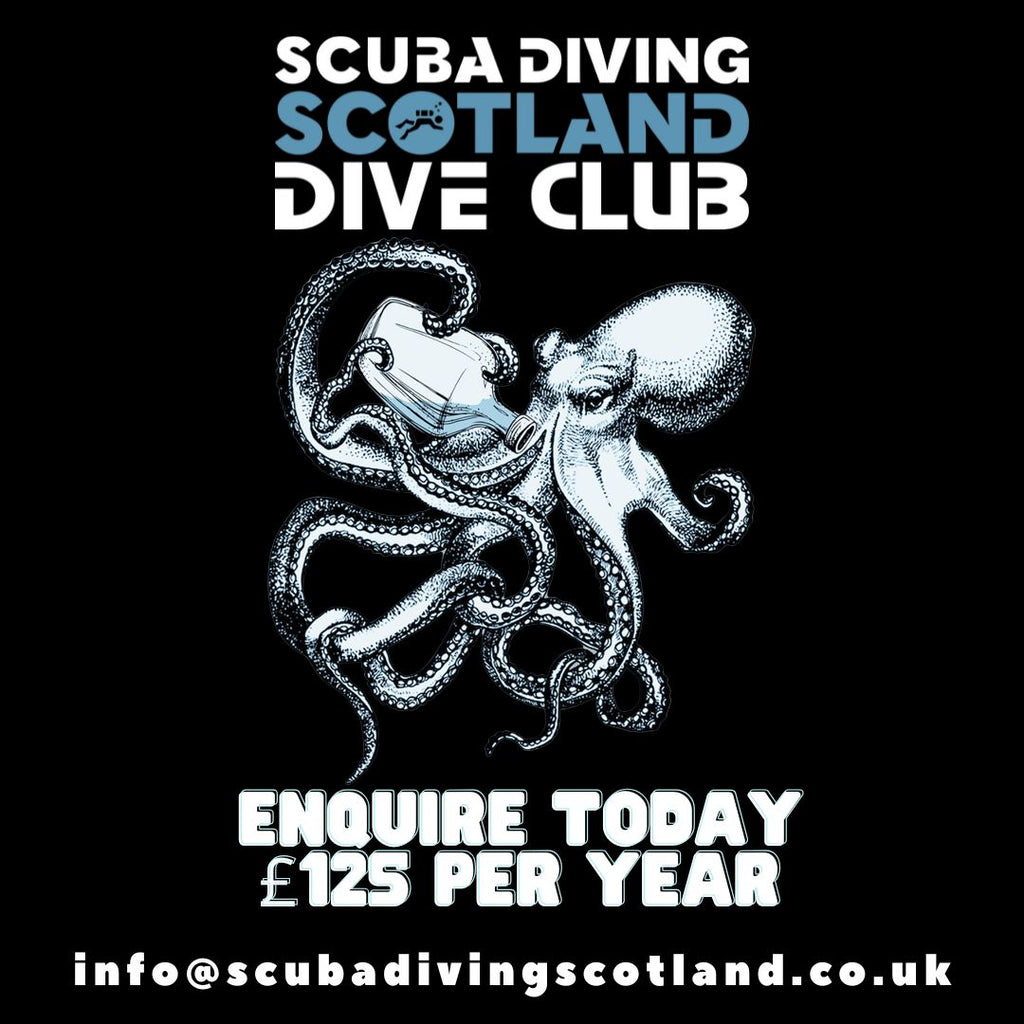 BENEFITS OF JOINING THE SCUBA DIVING SCOTLAND DIVE CLUB!