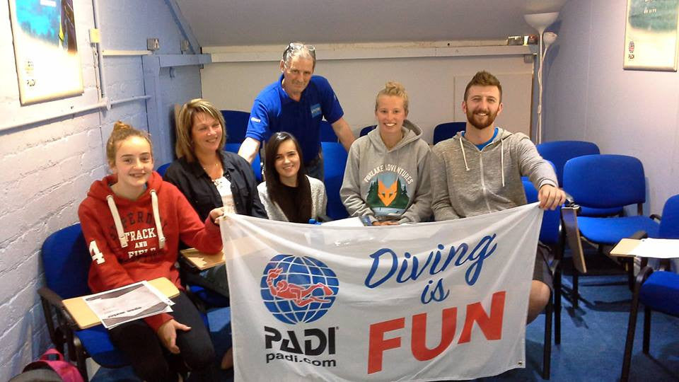 PADI Open Water July 2017 - Class