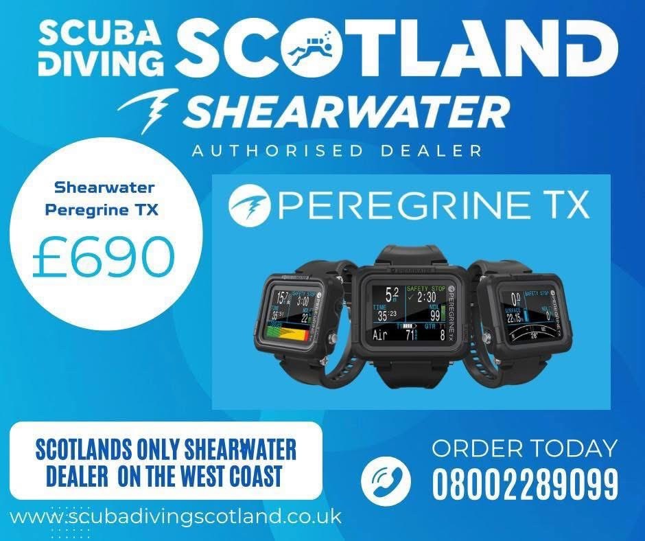Check out the popular Shearwater Peregrine TX Dive Computer.