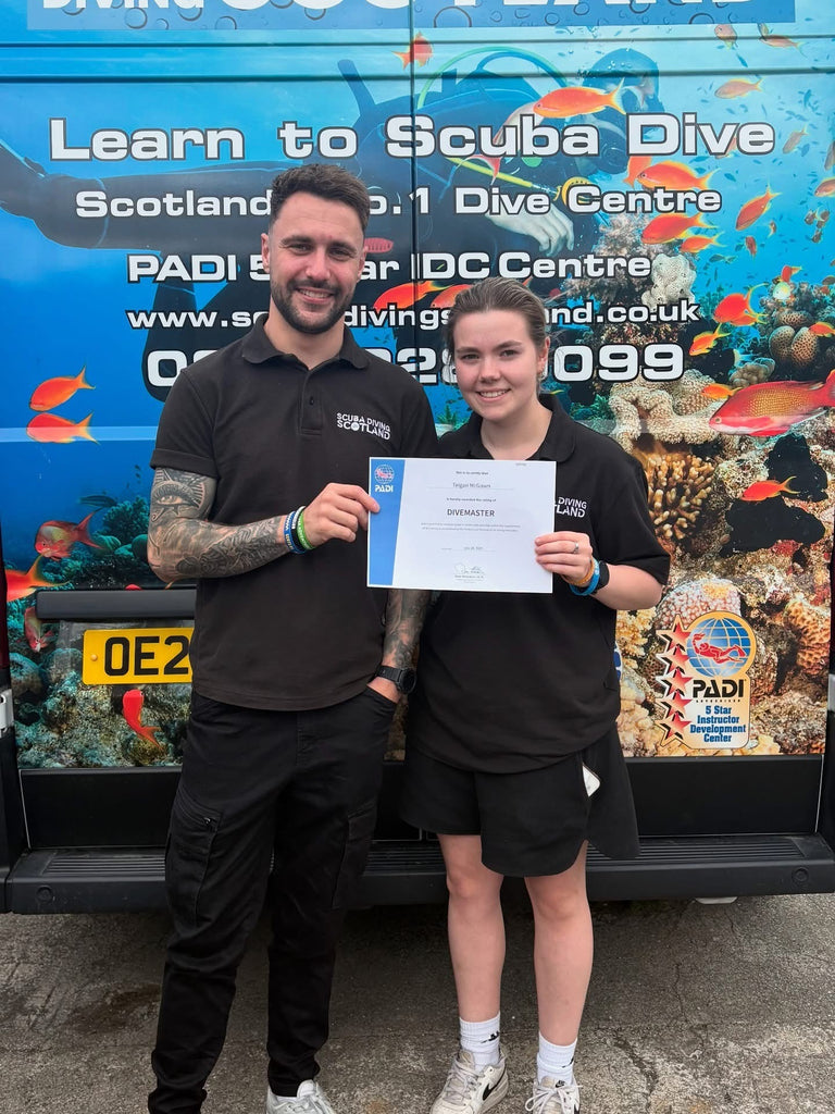 🌊🎉 Huge congratulations to our newest PADI Divemaster — Teigan “Snips”! 🎉🌊