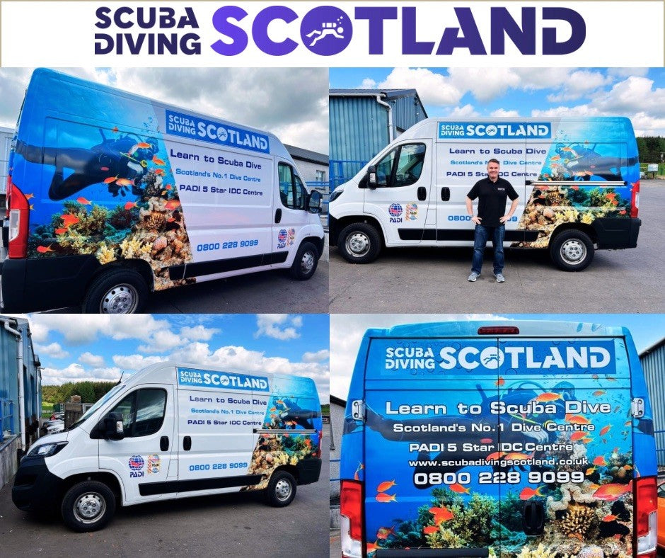 Our new van went for signage last week.