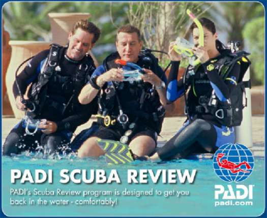 PADI Scuba Review