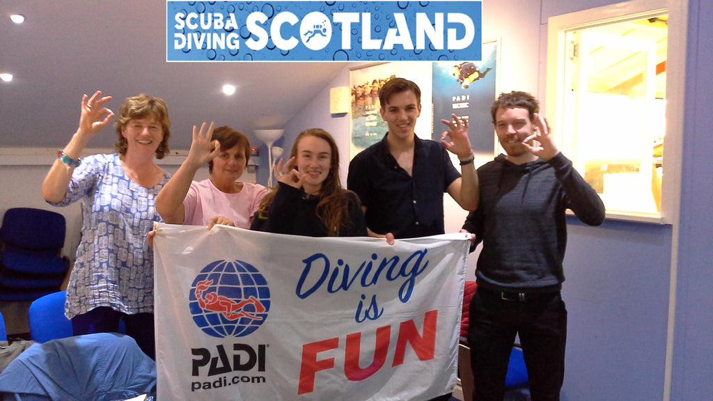 PADI Open Water Course Class session Sat 12th Aug 2017