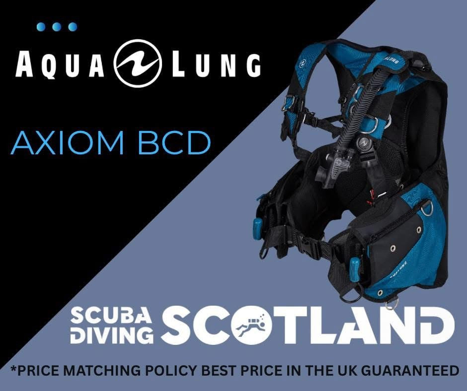 The Aqualung Axiom BCD is available online AND in-store at Scuba Diving Scotland!