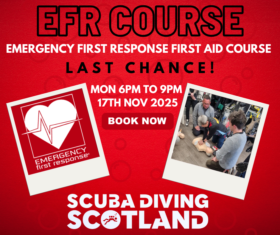 EFR First Aid Course - Monday 17th Nov 2025 6-9pm.