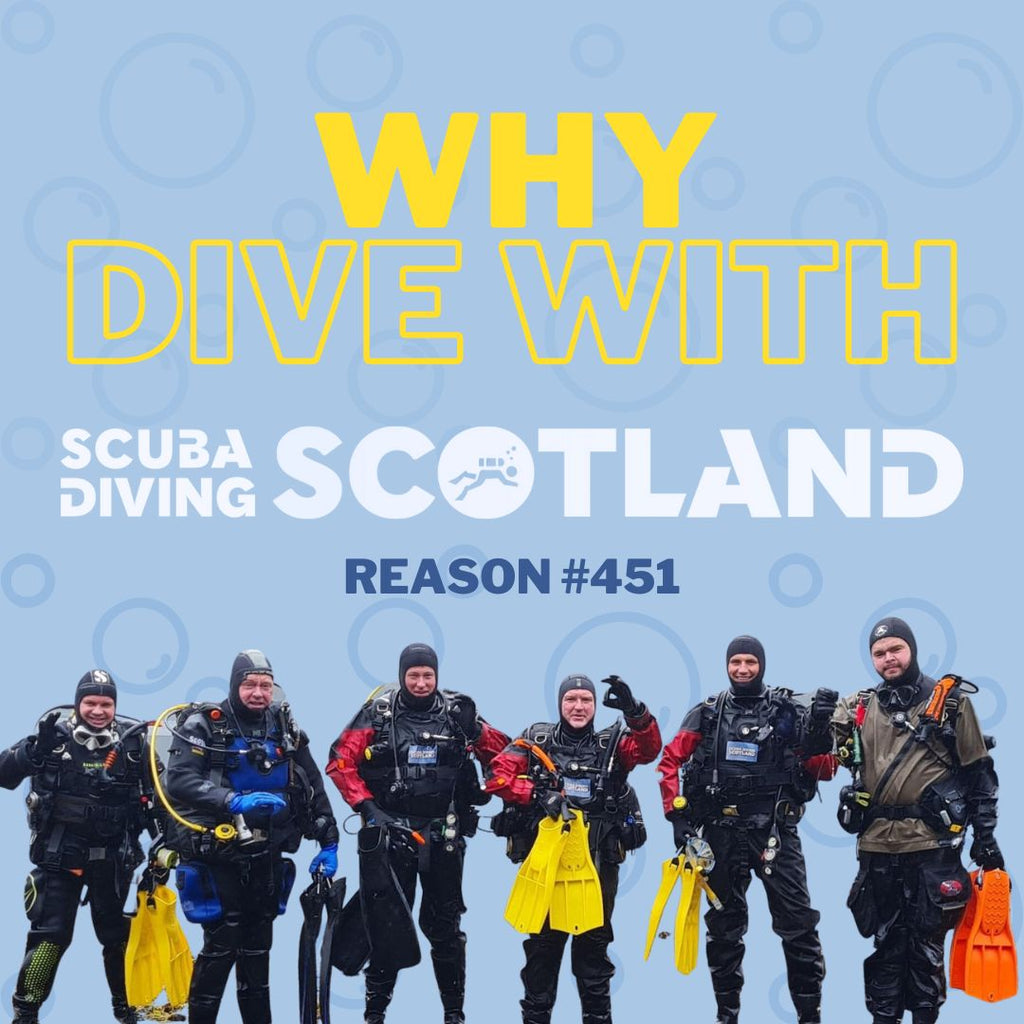 Why Choose Scuba Diving Scotland? Reason #451