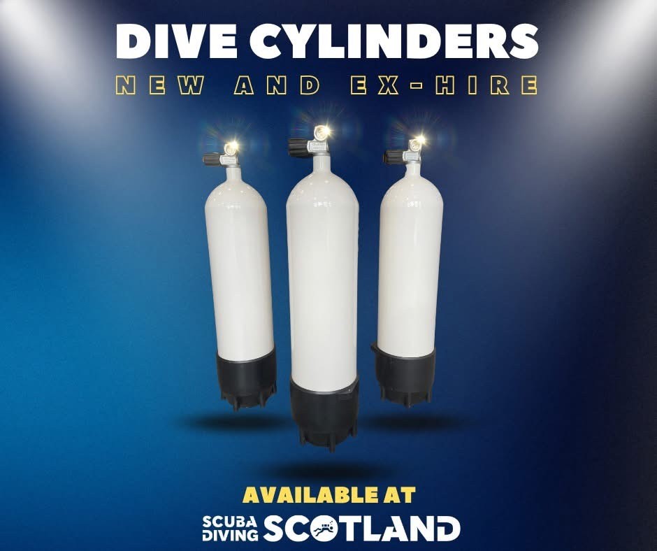 🌊 Brand new and quality ex-hire diving cylinders for sale! 💥