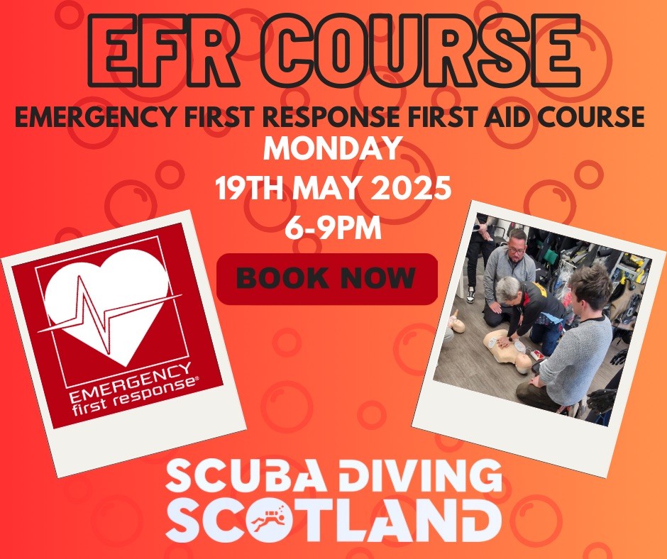 EFR FIRST AID COURSE - Monday 19th May 2025