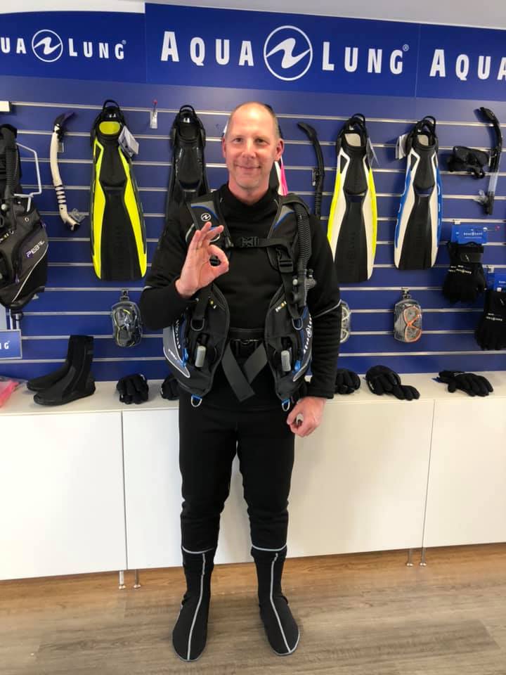 Andy Horne's New Dive Kit - August 2019