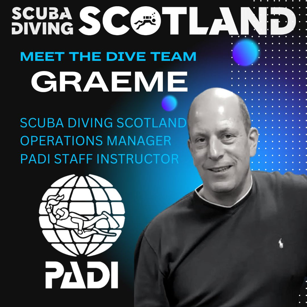 Today it's Scuba Diving Scotland Operations Manager, Graeme