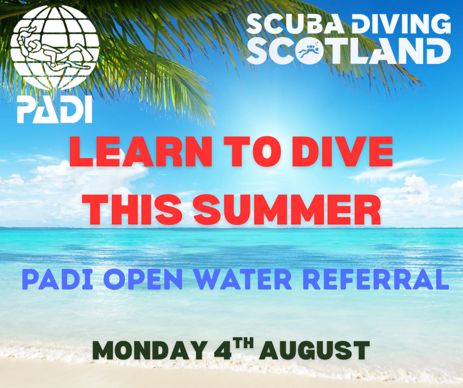 OPEN WATER REFERRAL - 4th August 2025