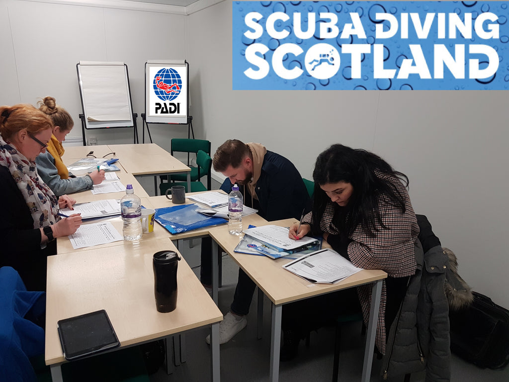 PADI Open Water Course class session - January 2019