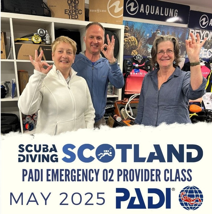 Congratulations to the PADI Emergency Oxygen Provider May 2025 Class!