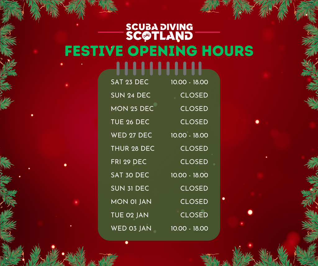 Christmas Festive Opening Hours 2023