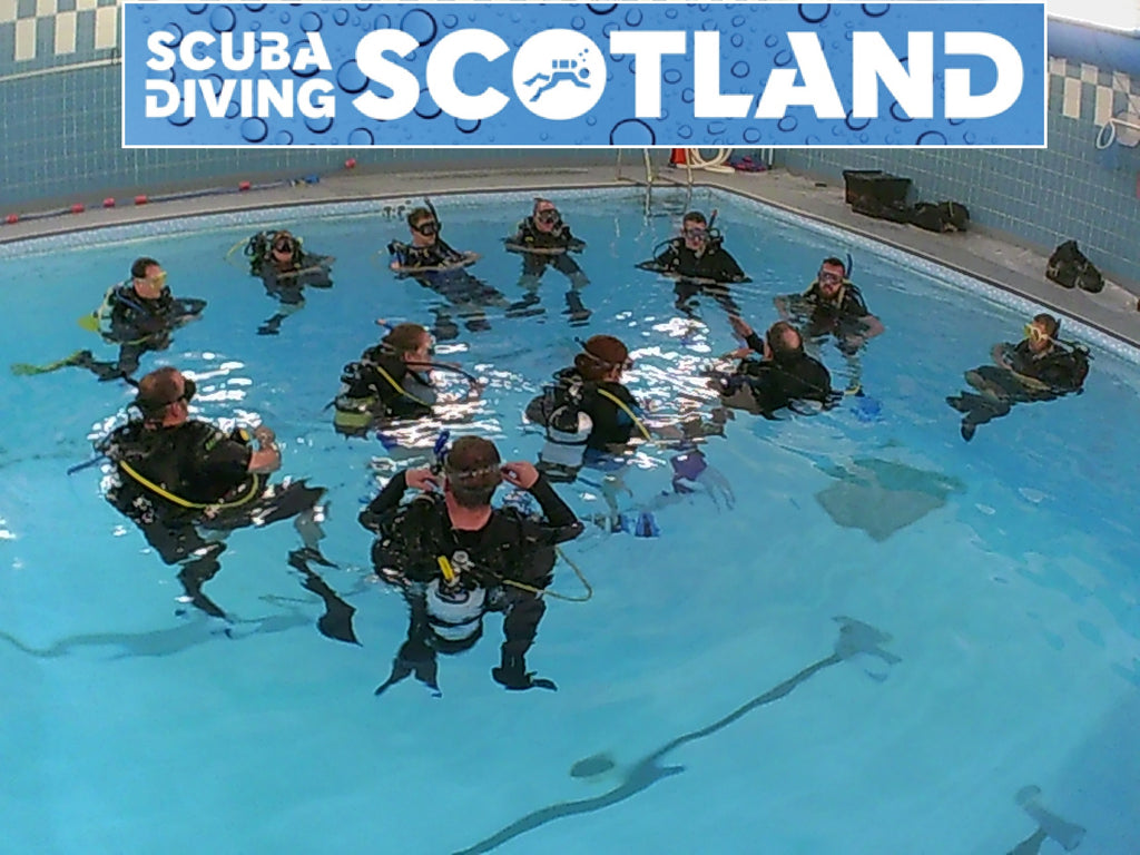 SCUBA DIVING SCOTLAND Pool Session Wed 29th Nov 2017 at Holyrood Pool.