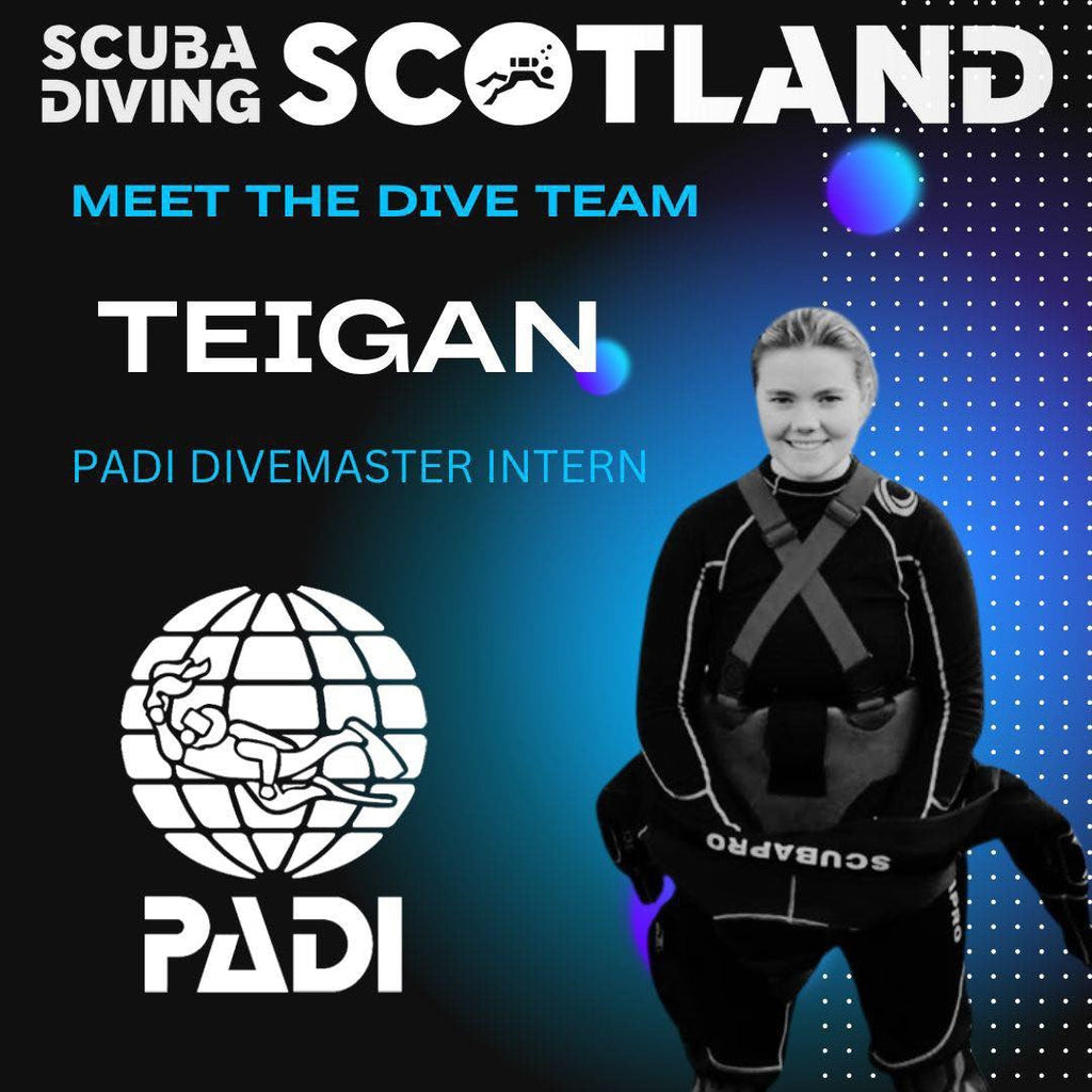 Meet the dive team Monday - Teigan!
