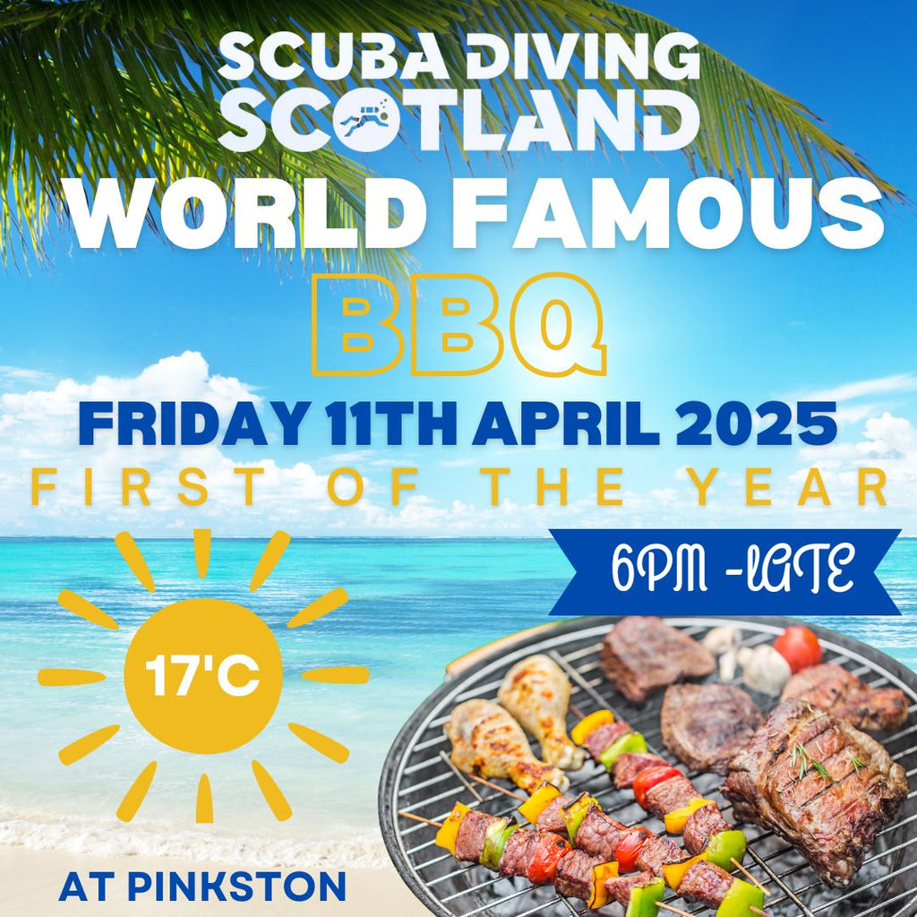 WE'RE HAVING A SCUBA DIVING SCOTLAND BBQ! ☀🍗🍔