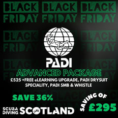BLACK FRIDAY SALE - PADI Advanced Package 2026