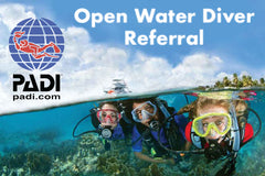 PADI Open Water Referral Course