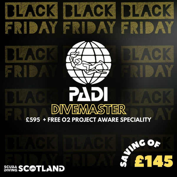 BLACK FRIDAY SALE - PADI Divemaster Package 2025