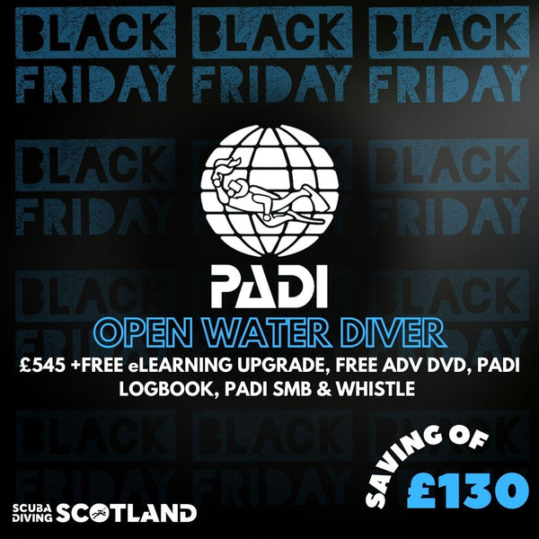 BLACK FRIDAY SALE - PADI Open Water Course Package 2025