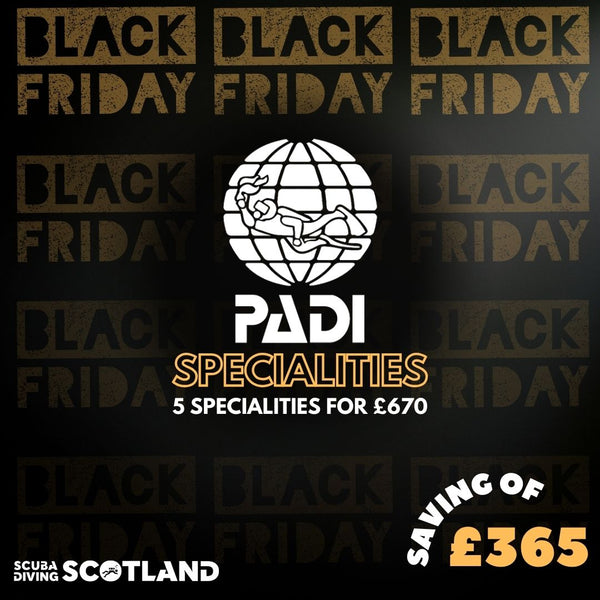 BLACK FRIDAY SALE - PADI Speciality Package 2025